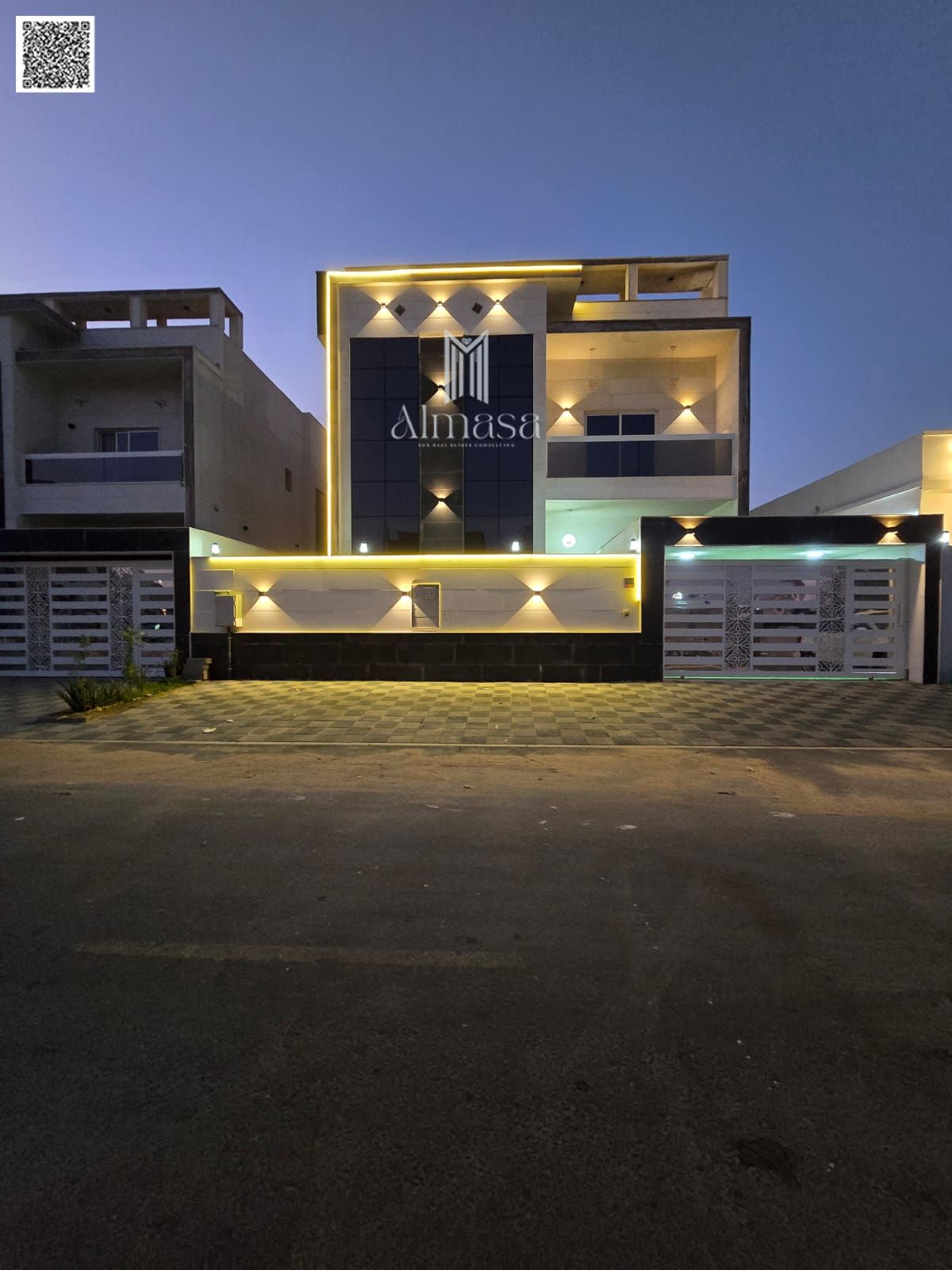 Villa for sale in Al Zahia – Ajman | Close to all services | Freehold ownership including water, electricity, and air conditioning