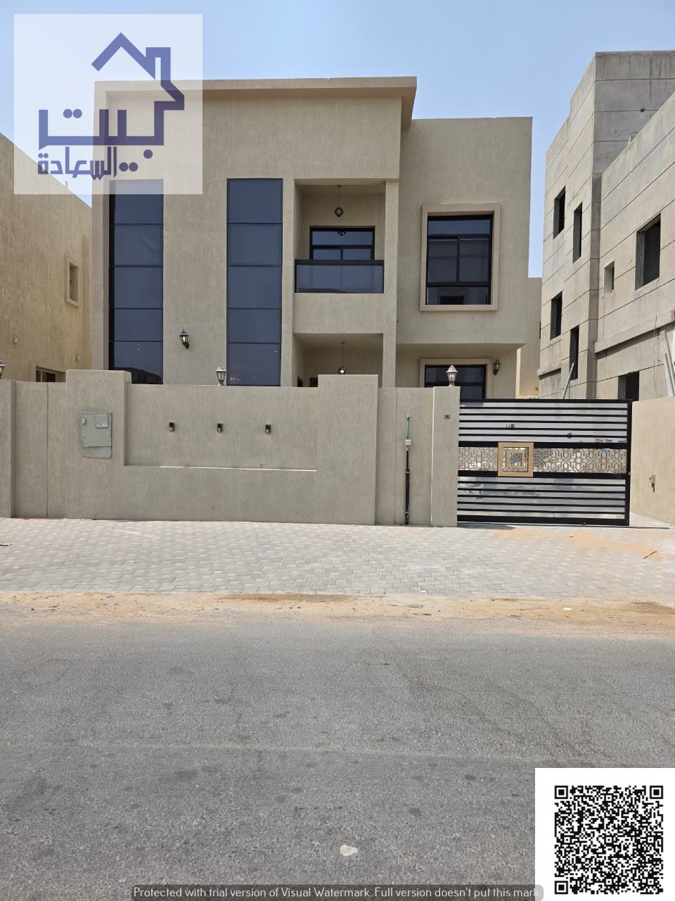 Villa for rent in Al Zahiyah area, Ajman. Strategic location, very close to Sheikh Mohammed Bin Zayed Road and close to all services.