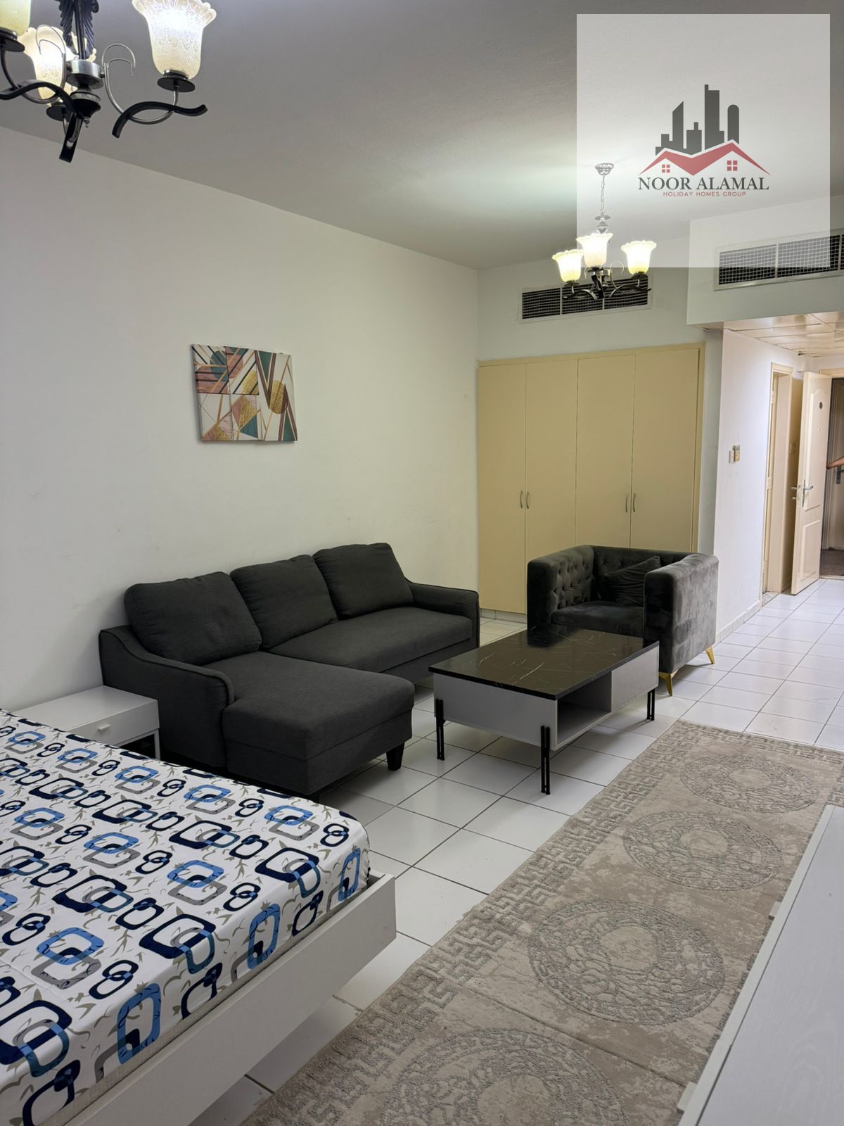 Sharjah Al Taawun Studio Apartment, Second Occupancy, Fully Furnished, Super Deluxe Hotel Furnishings