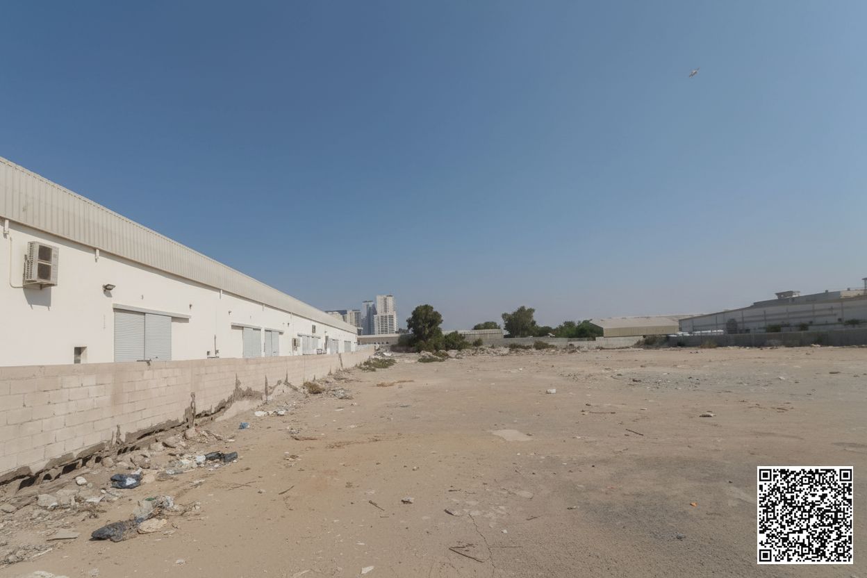 Industrial Plot for Sale with Warehouse,Shop and Labour Camp | Al Jurf Industrial Area, Ajman