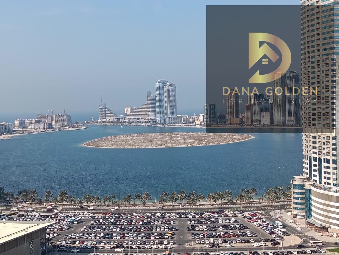 Two bedrooms and a living room / Sea view / Al Taawun