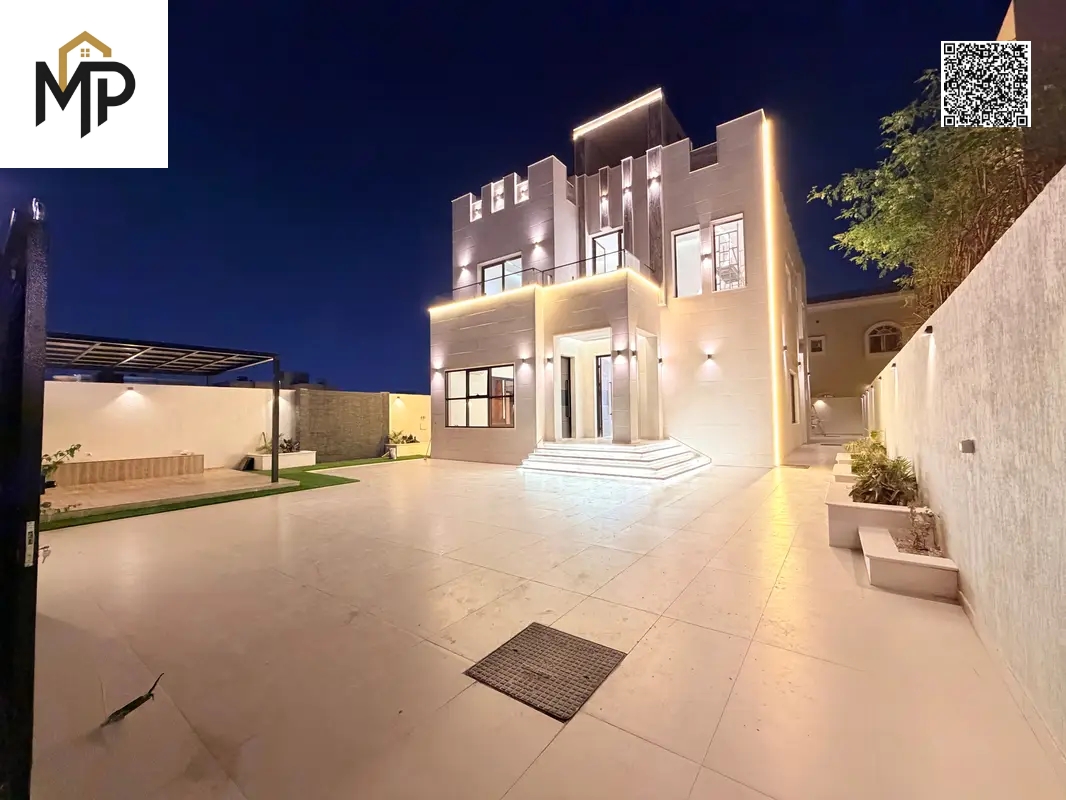 Luxury villa in **Al Muwaihat 1 - Ajman** with a spacious area and ready for immediate occupancy with high-end finishes.