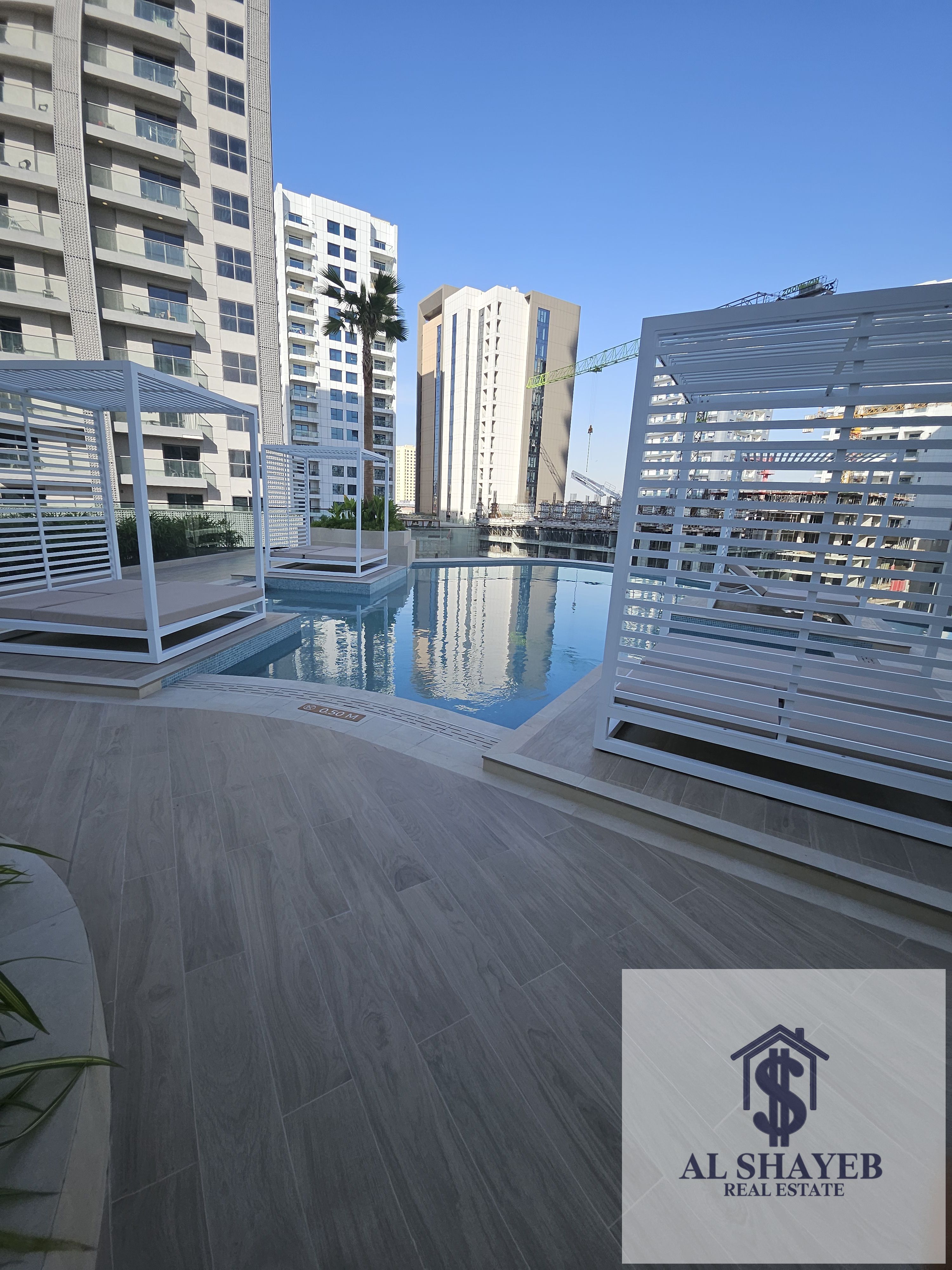 1BR Apartment with Private Pool | For Rent | Binghatti Phantom