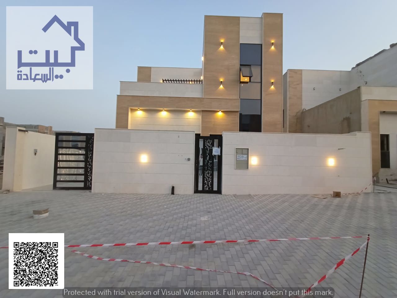Villa for rent in the best residential location in Al-Haliyo 2, first occupancy. Featuring a modern design and ideal spaces, an excellent location clo