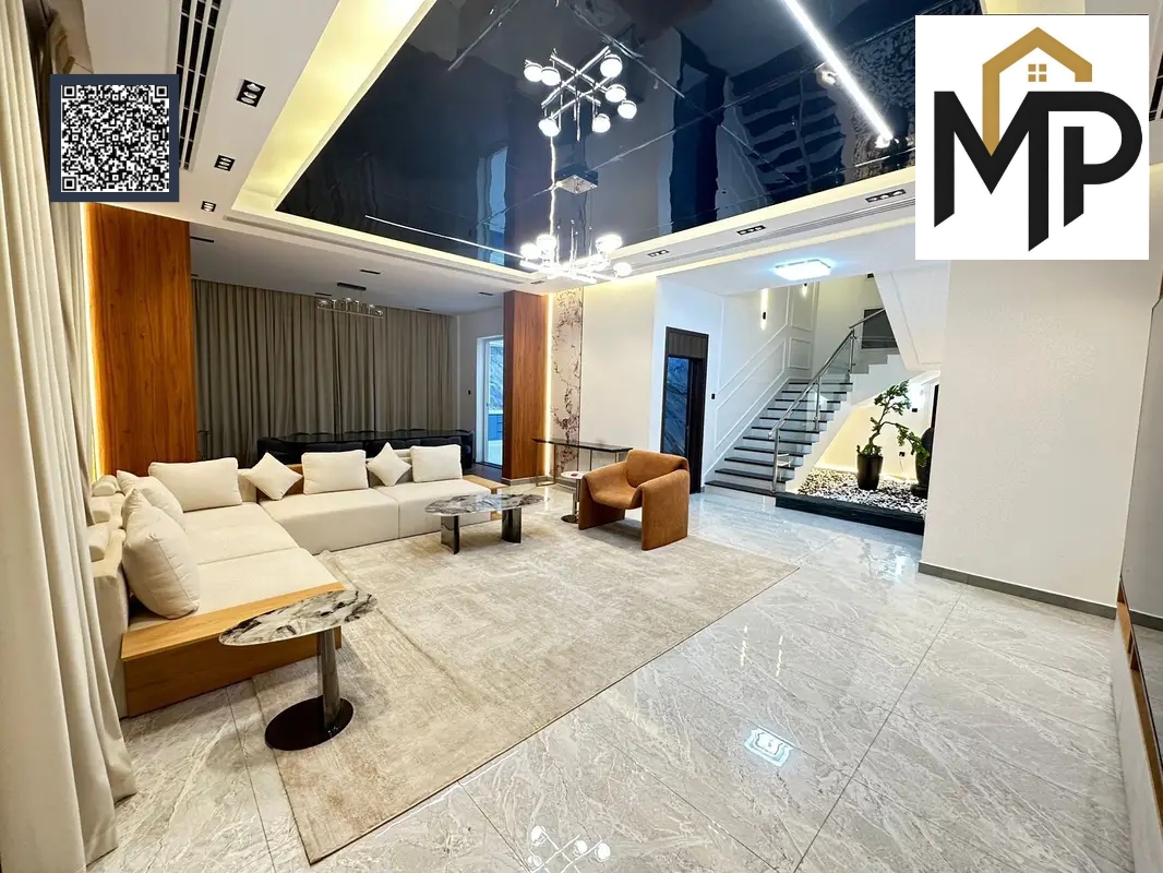 Fully furnished villa in Al Yasmin area, including electricity, water, and air conditioning. Freehold ownership available to all nationalities.