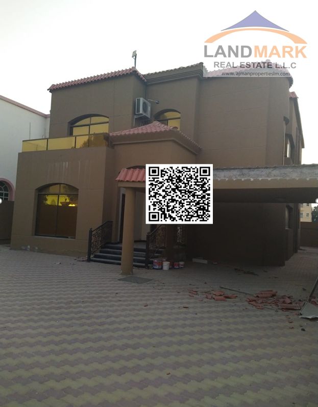 BIG SIZE 5 BEDROOM HALL WITH MAID ROOM VILLA FOR RENT IN AL RAWDA AJMAN