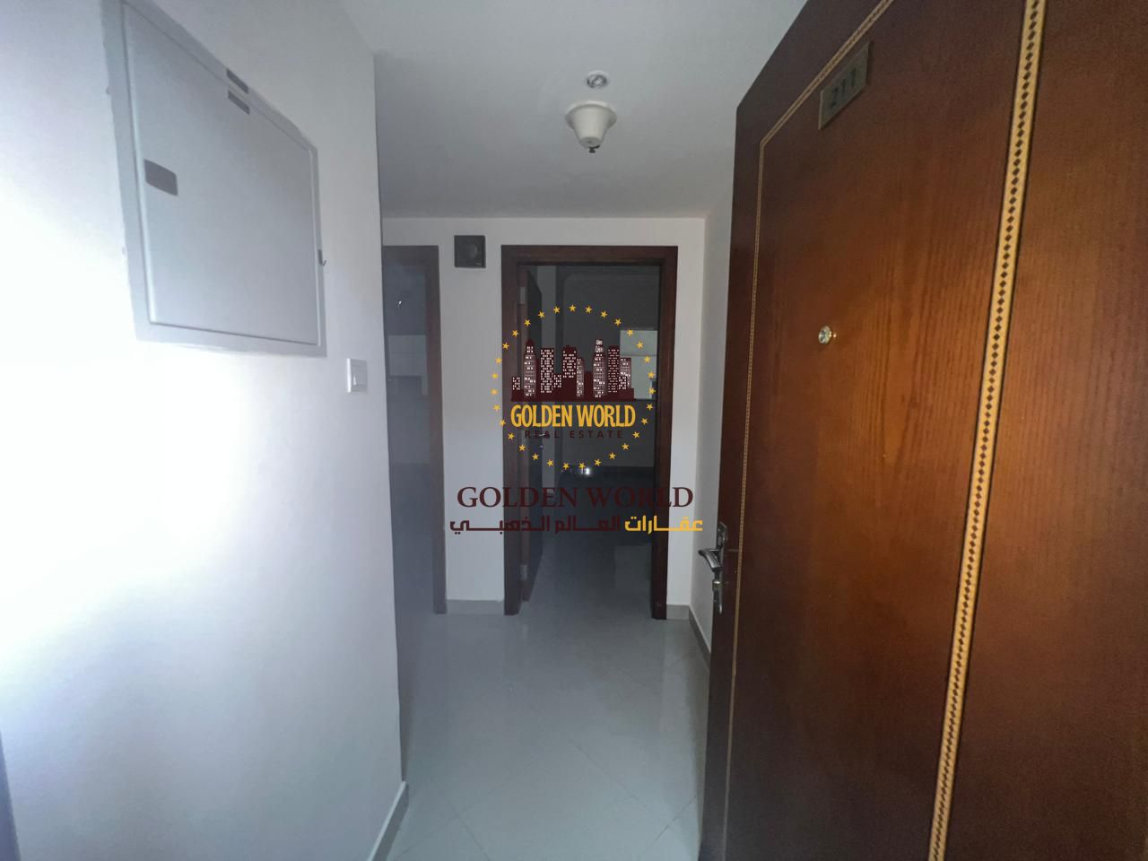 1BR apartment for rent in Al Taawun, built-in wardrobes, closed view, gym, swimming pool & kids area. Rent AED 39,000 yearly.