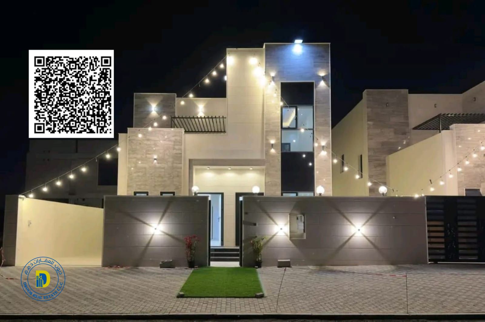 For sale at an attractive price: a modern 4-bedroom villa with a terrace in Al-Haliou 2. Price includes registration fees.