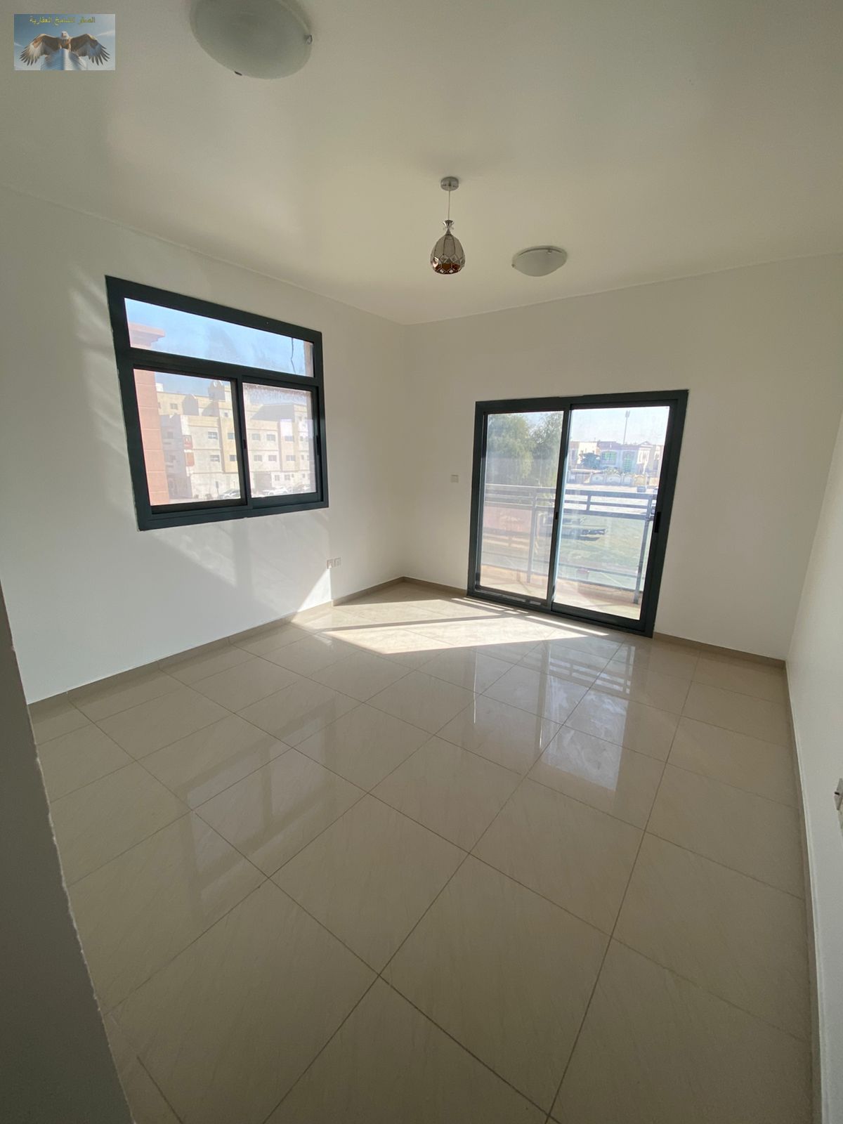 Largest two-bedroom apartment with a living room for annual rent in Ajman, in a prime location and with a great size.