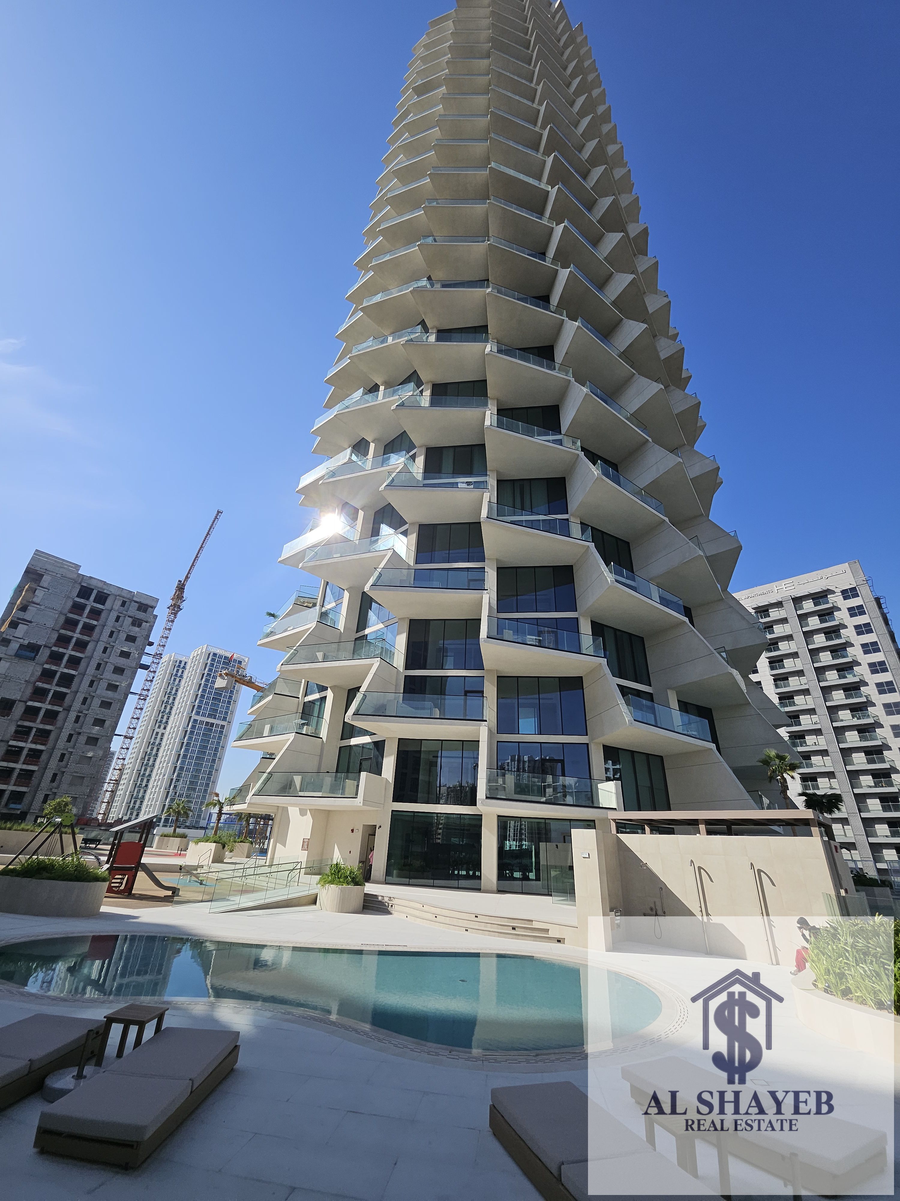 1BR Apartment with Private Pool | For Rent| Binghatti Phantom