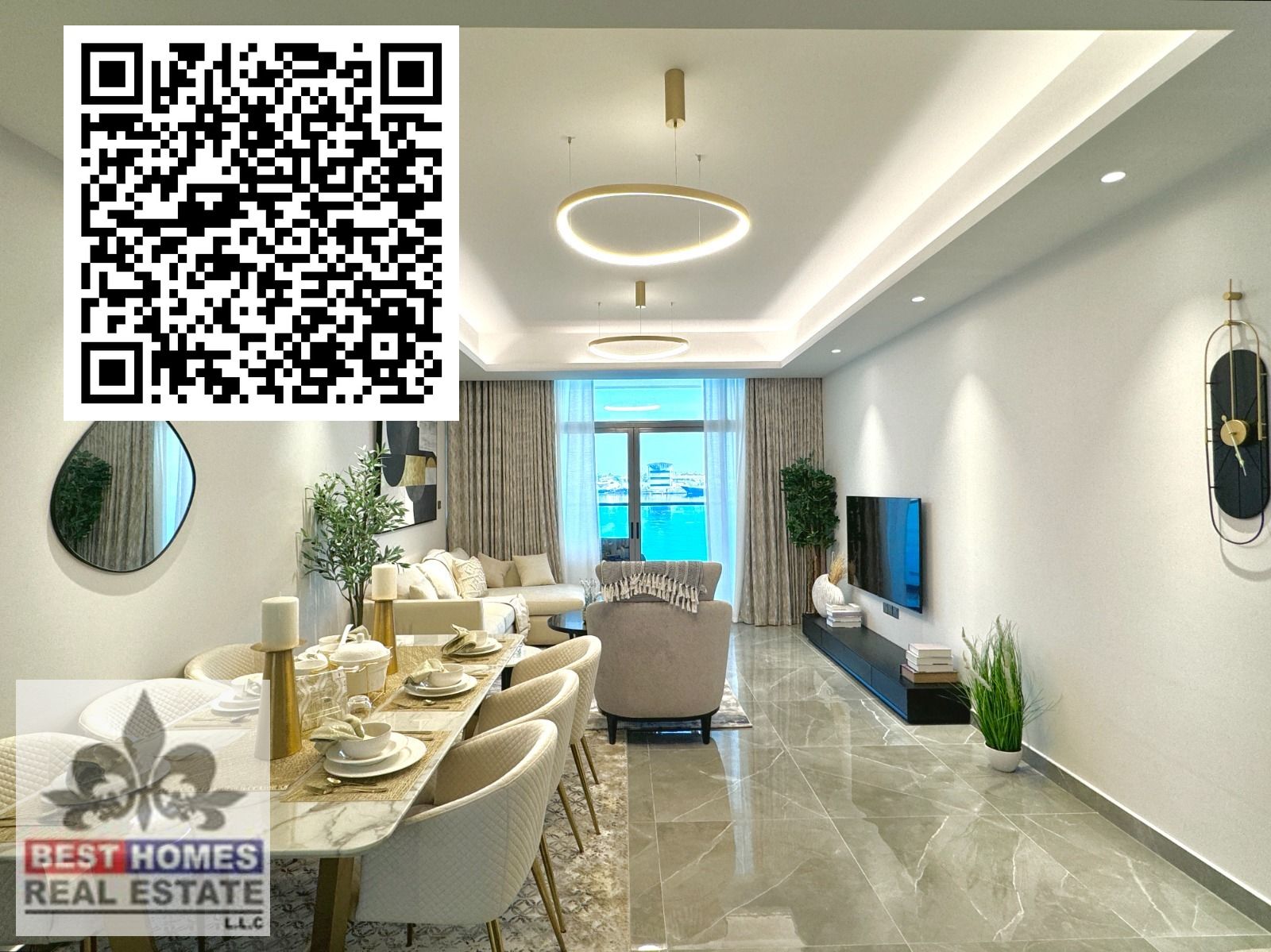 SPACIOUS and MODERN 1 BHK APARTMENT for SALE in AJMAN, CREEK TOWER