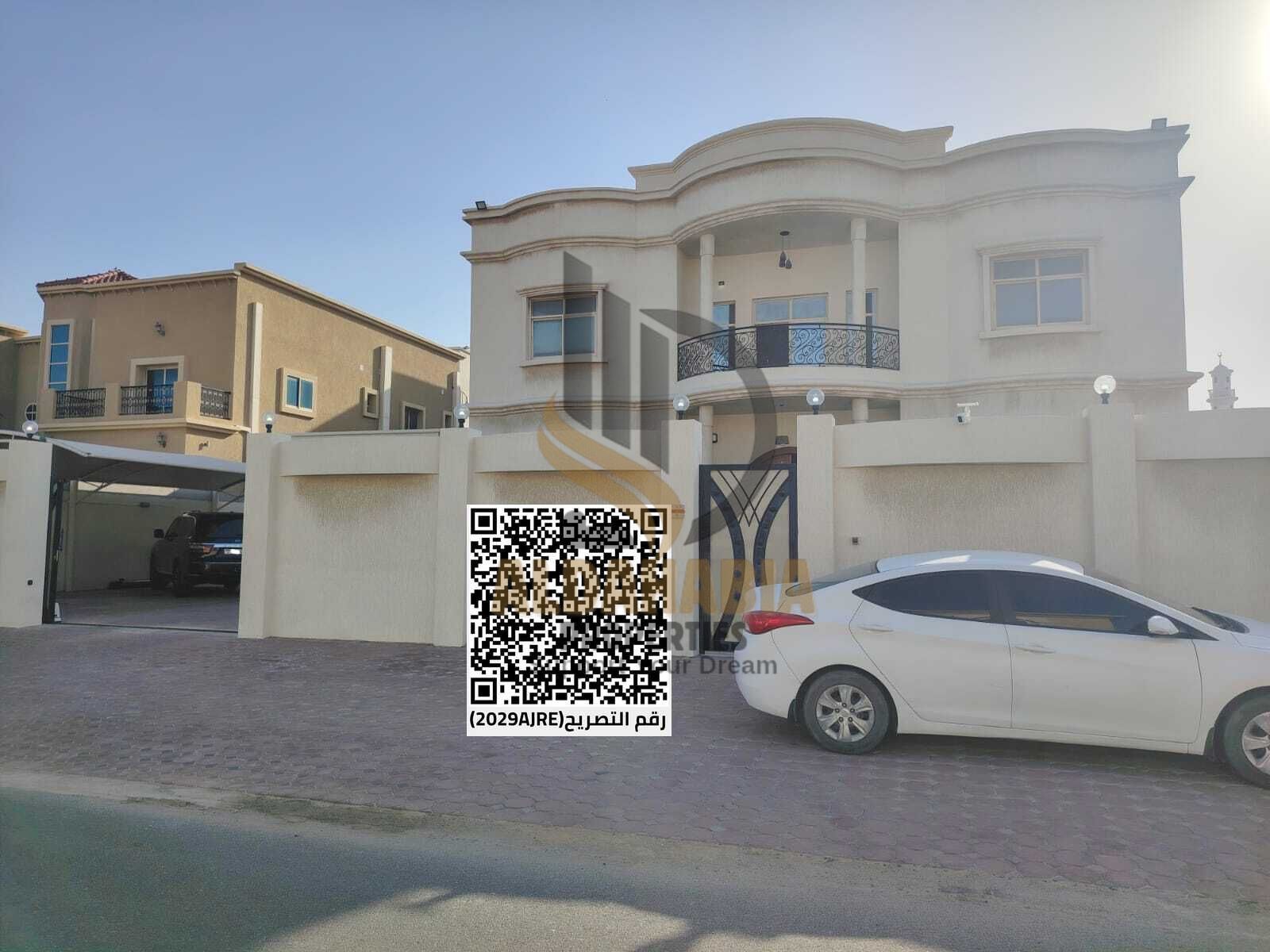 Spacious villa with a practical layout and good finishing, located in a prime area of Al Raqaib – Ajman.