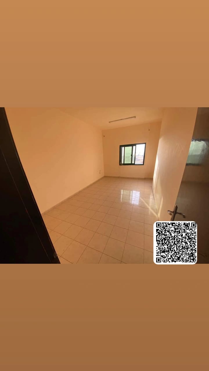 For annual rent: One bedroom, living room, and bathroom in Ajman Corniche with direct sea view.