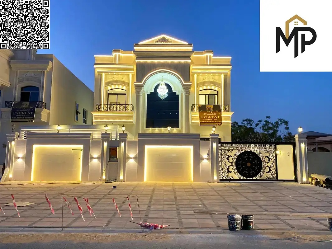For sale: a villa with a sophisticated classic design and distinctive finishes, at a price that includes registration and ownership fees, and an unmis