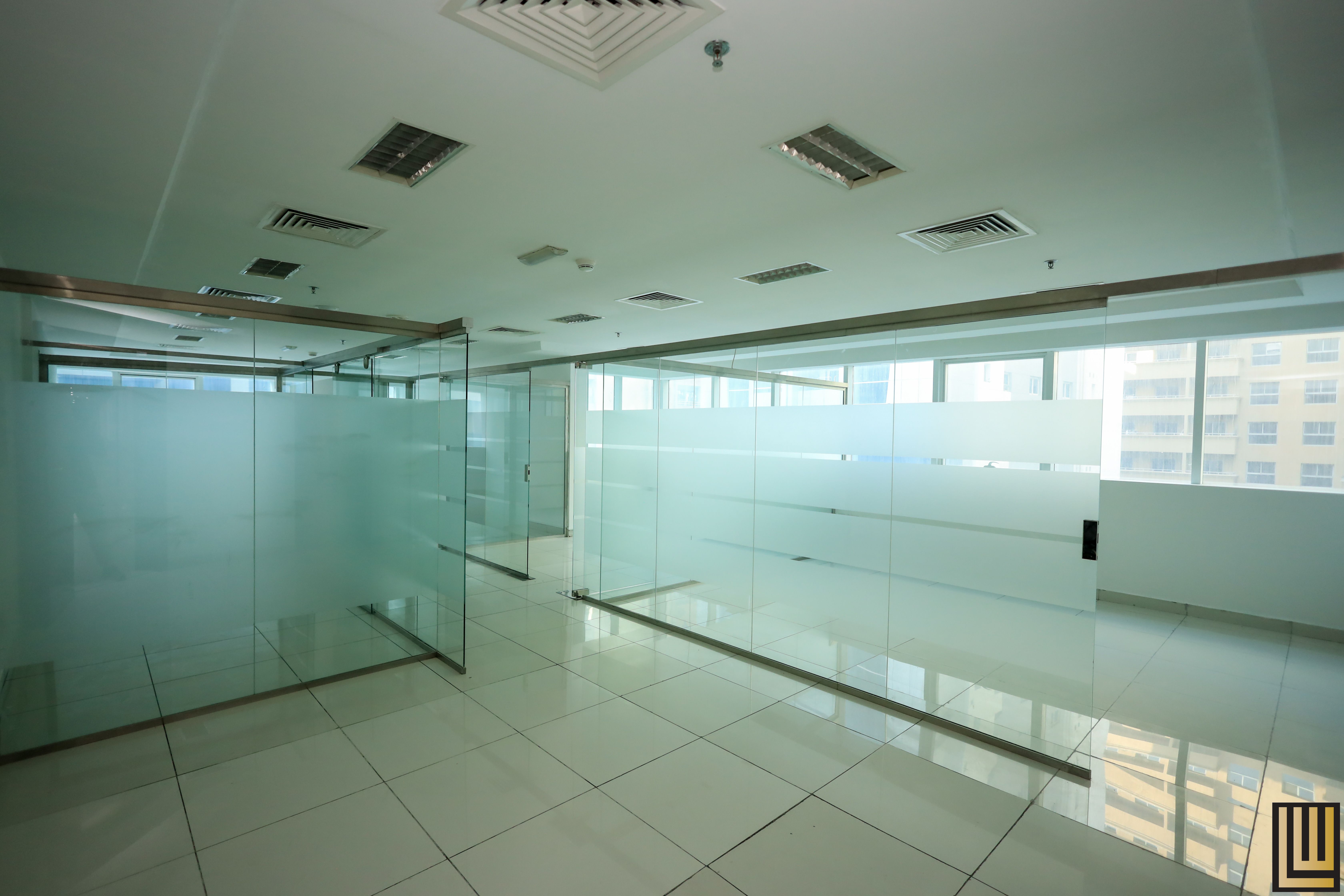 Fitted Office | Partitions | Chiller Free | 1100 Sqft | 2 Parking | Al Barsha 1 | Near MOE