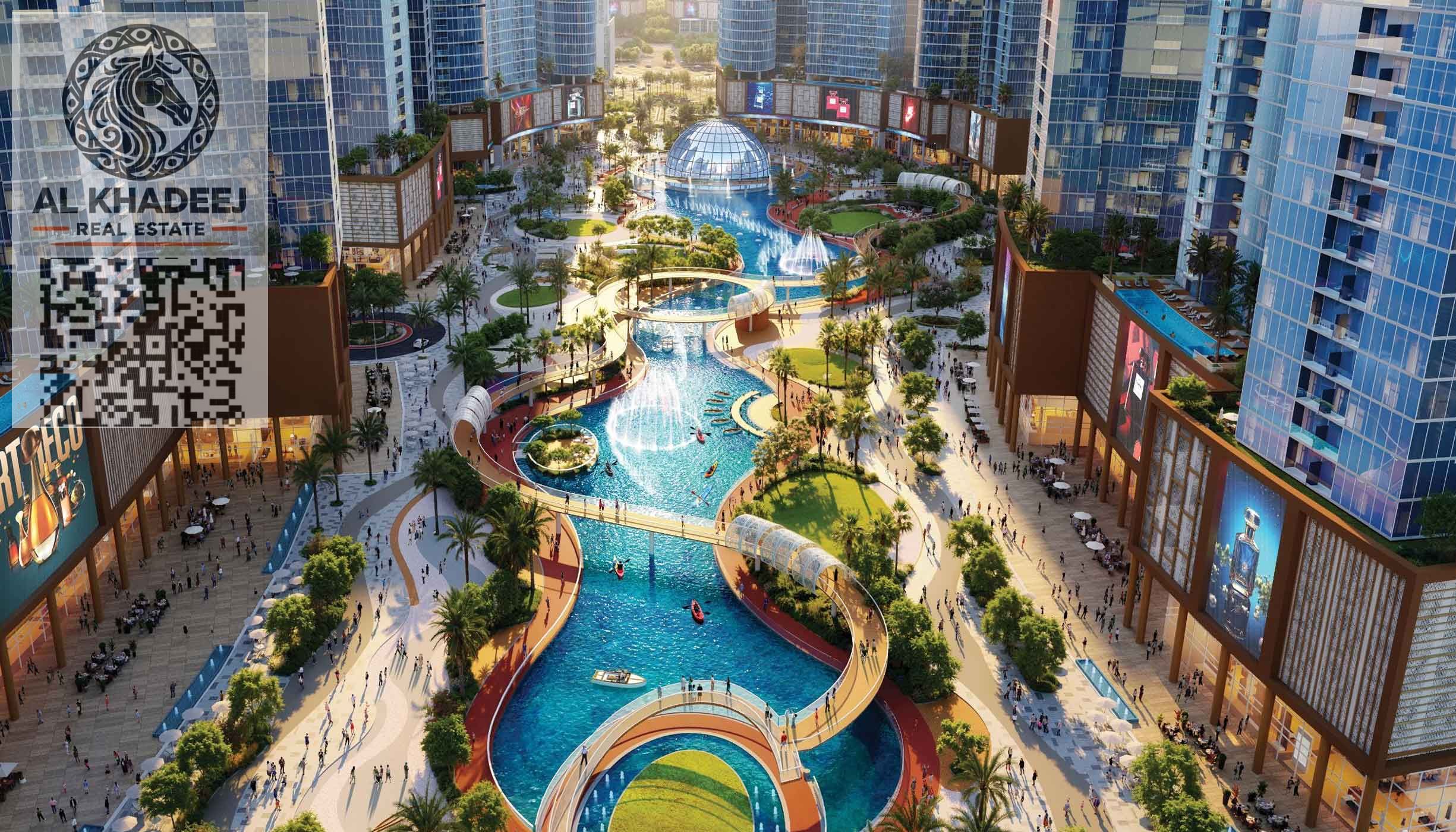 Attention… Owning an apartment today is the smartest decision in Ajman! Imagine owning a brand new one-bedroom apartment In a fully integrated city