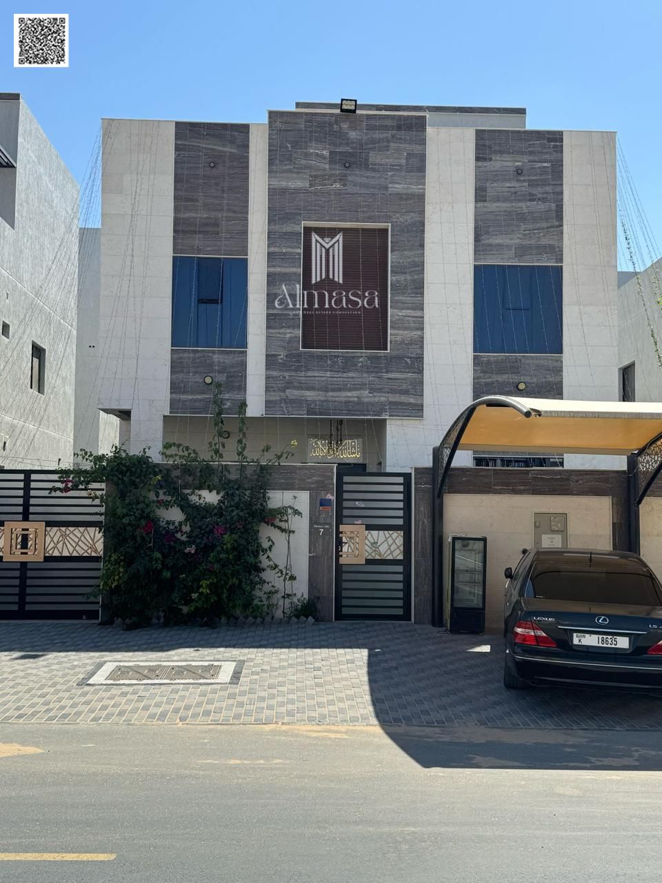 Furnished villa for rent in Al Yasmin, Ajman, prime location
