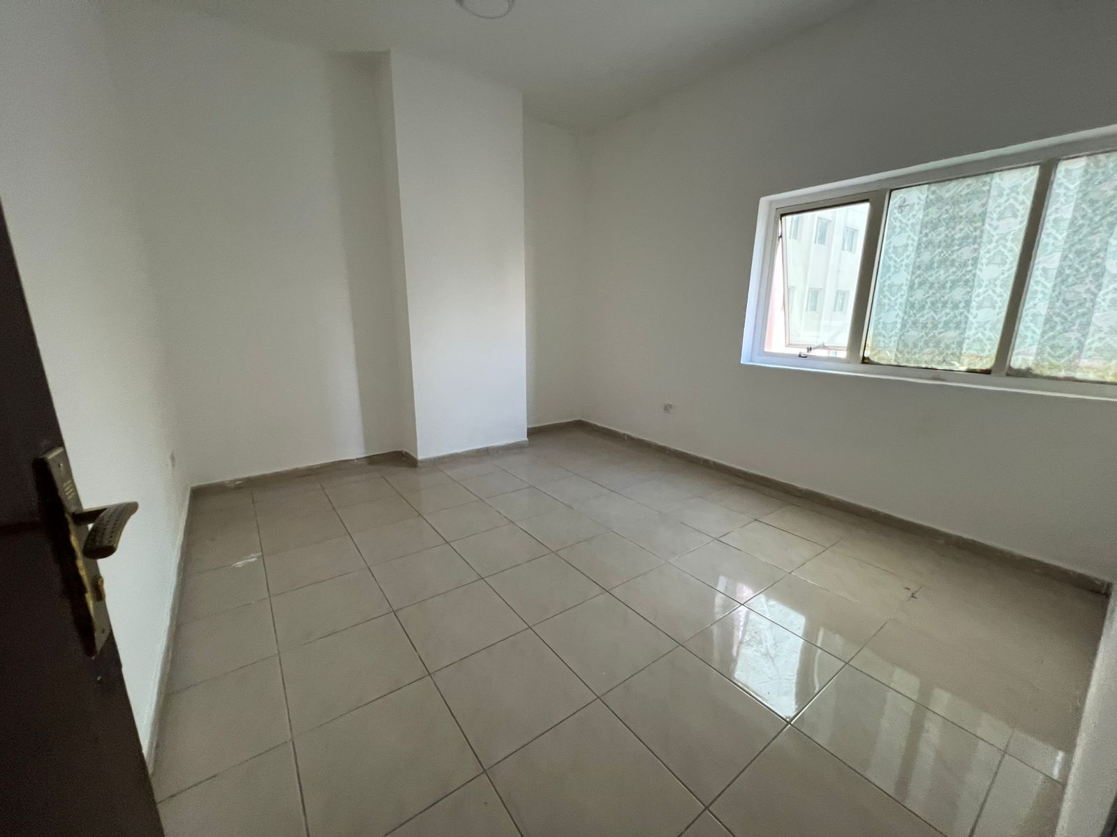 Balcony with open view, flexible payments, free maintenance & cleaning, easy access to Dubai exit, 2 modern bathrooms, near all services, family-only