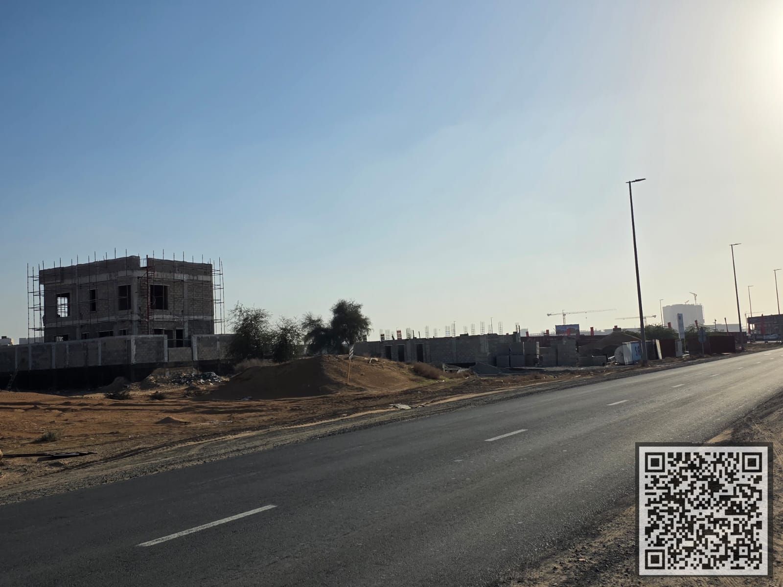 COMMERCIAL PLOT AVAILABLE ON MAIN ROADIN AL AAMRA AREA AJMAN