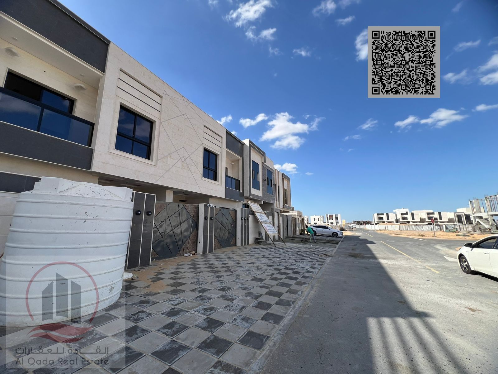 Villa for sale in Ajman, Al Bahia area. 4 master bedrooms, majlis, living room, and maid's room. Freehold ownership for all nationalities. Bank financ