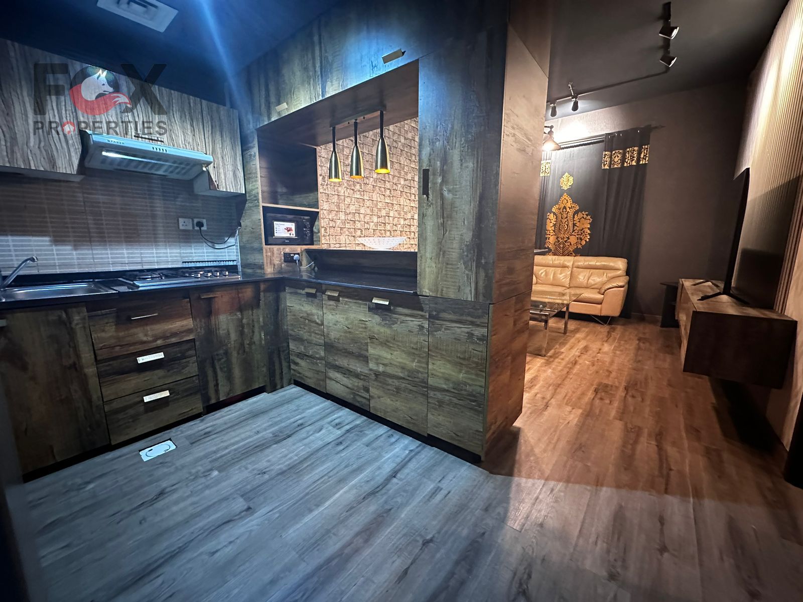 Furnished One-Bedroom Apartment for Annual Rent