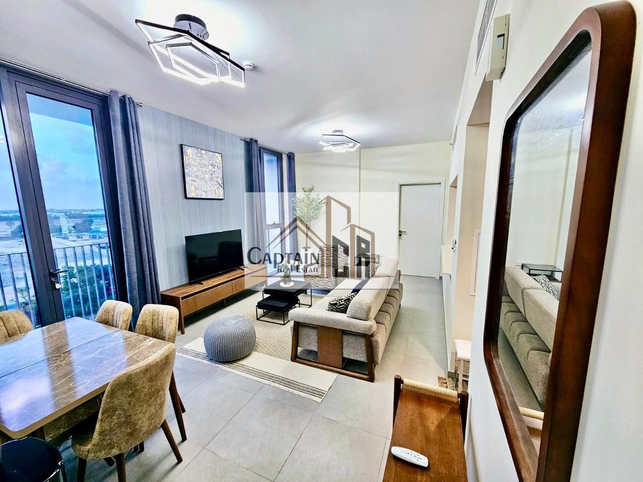 Urban Elegance Redefined: Fully Furnished Modern 2BHK with 3 Washrooms at Boulevard 3, Aljada