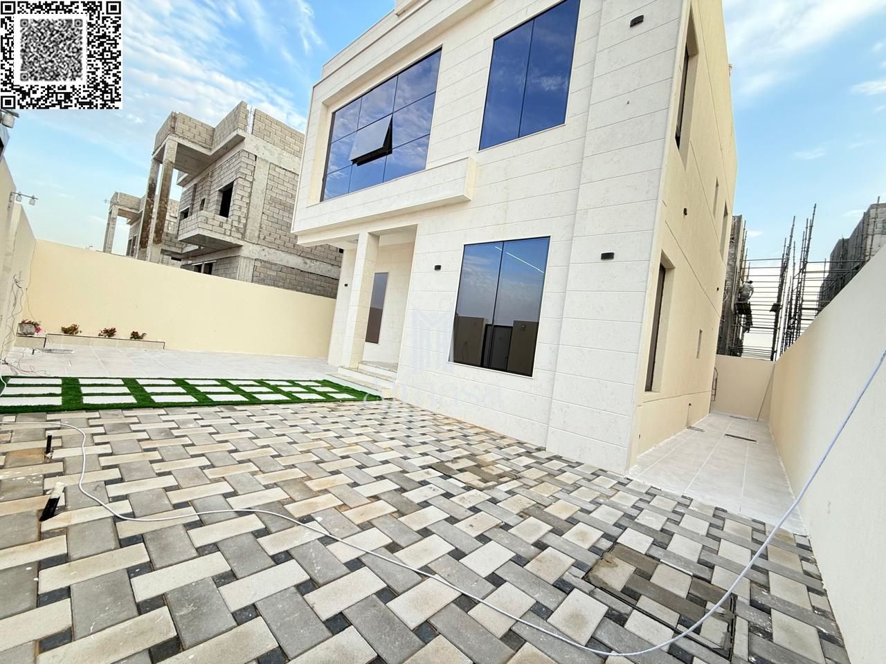 Luxury villa for sale, registration fees included, negotiable price, with easy bank financing available.