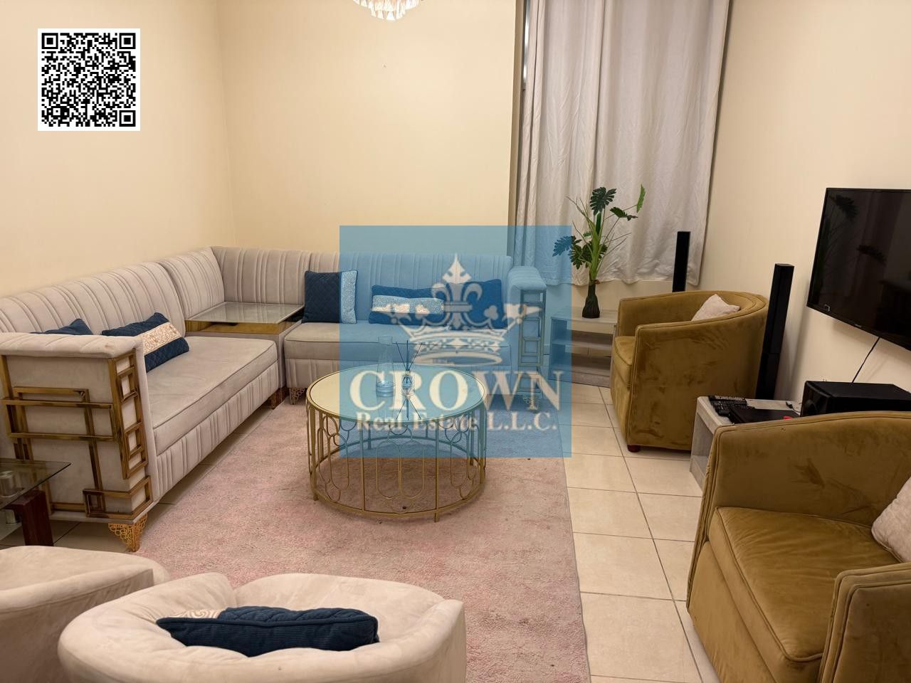 For Sale 1 Bedroom Apartment – Orient Towers Full view of pool, creek & garden