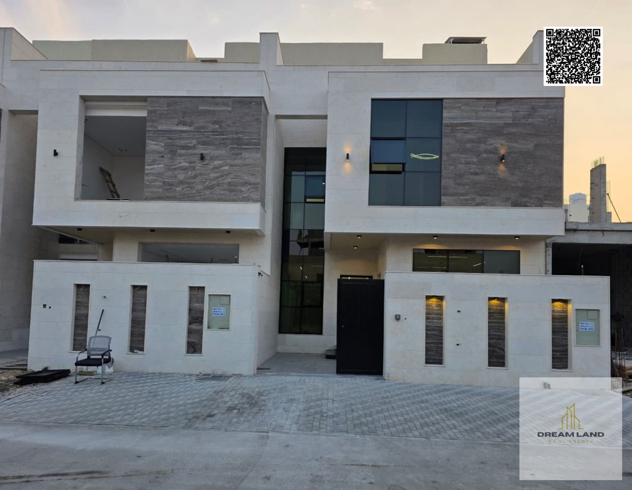 Directly from the owner: Brand new townhouse, 4000 sq ft, large building, premium finishing. Registration fees included.