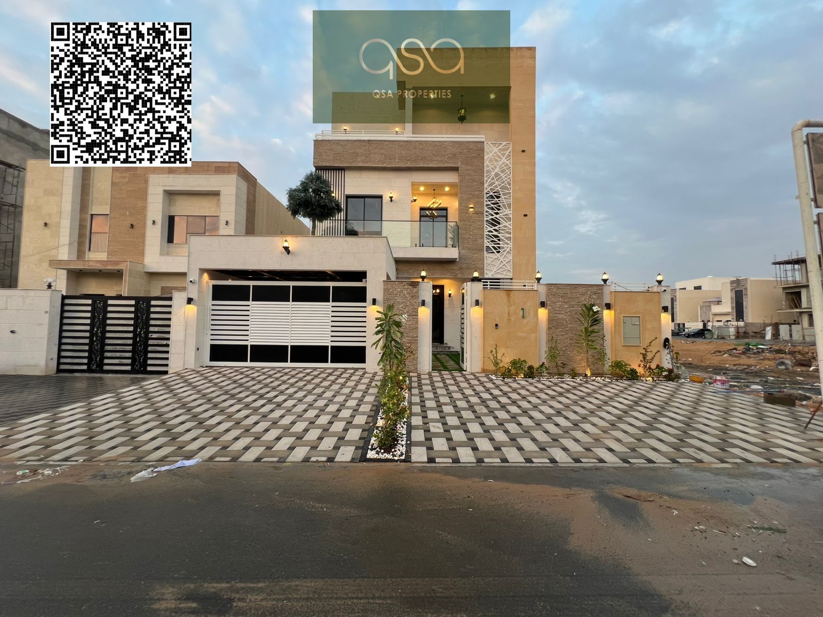 5 BEDROOM SWIMMING POOL VILLA AVAILABLE FOR SALE AL HELIO AJMAN