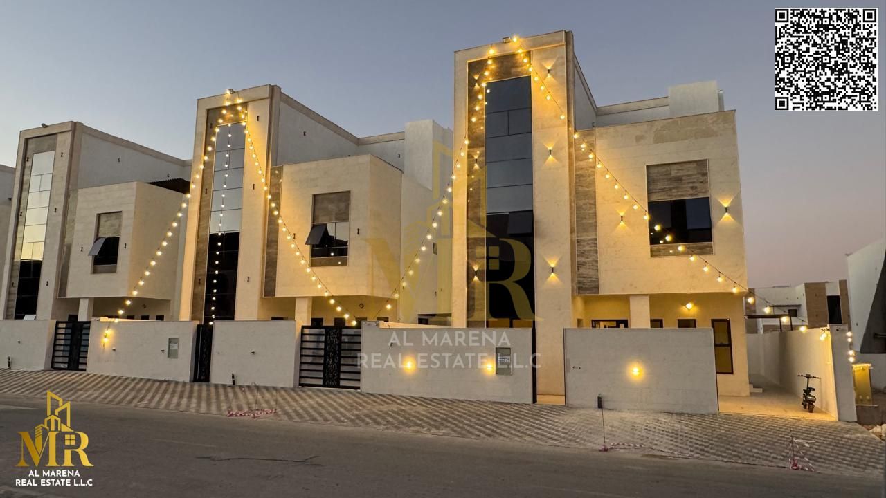 With full bank financing, own your dream home now, two floors and roof with modern spacious design, 6 master bedrooms with wardrobes, high-quality fin