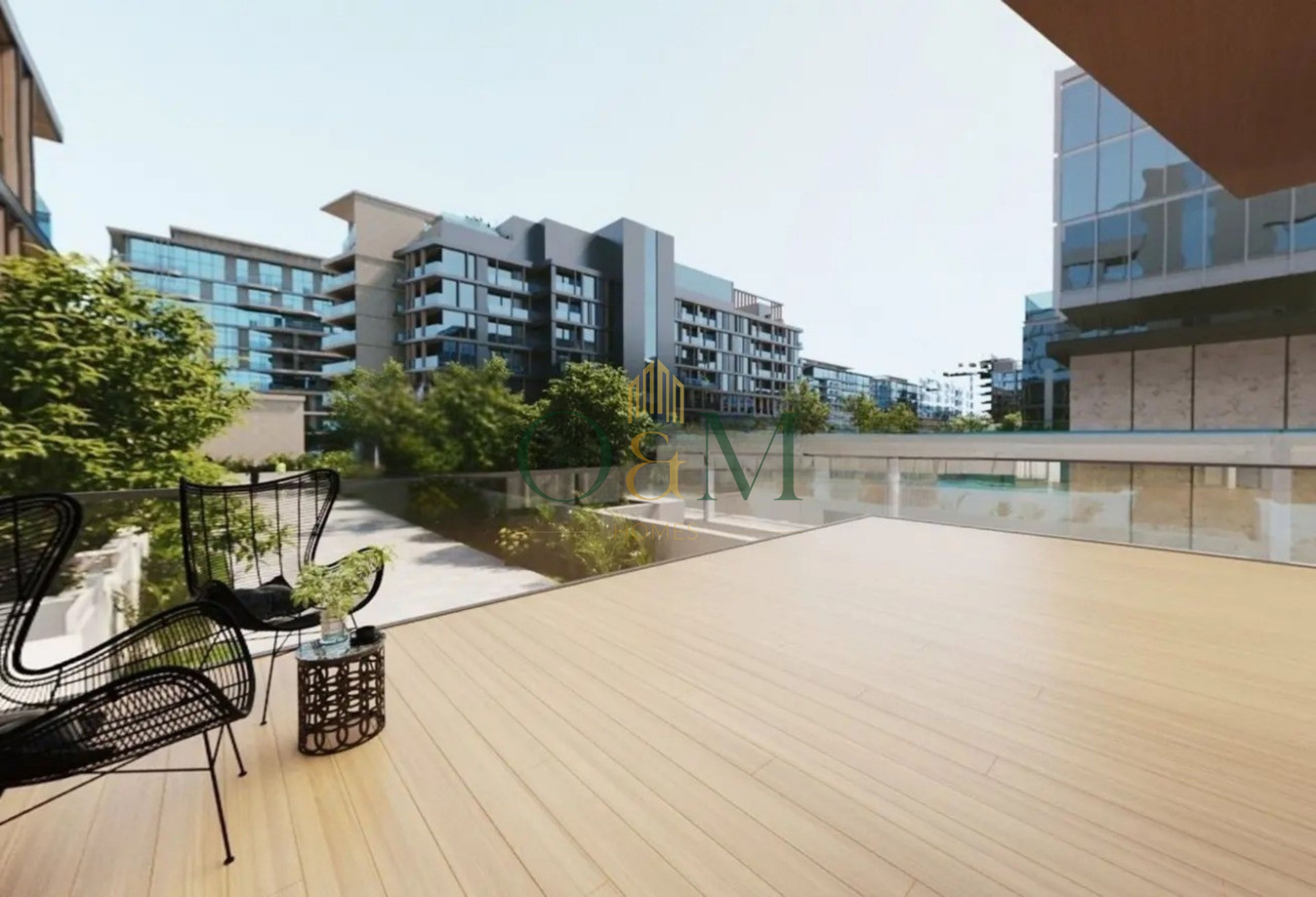 2BR | FOUNTAIN VIEW | CORNER UNIT | BIG TERRACE