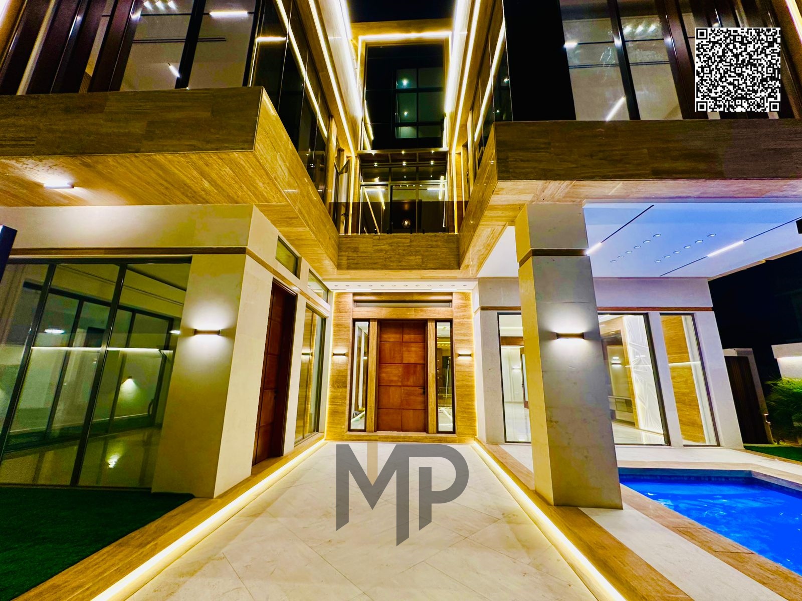 Luxury corner villa with freehold ownership, featuring 7 bedrooms with a private pool, elevator, and roof terrace, ready to move in immediately. The p