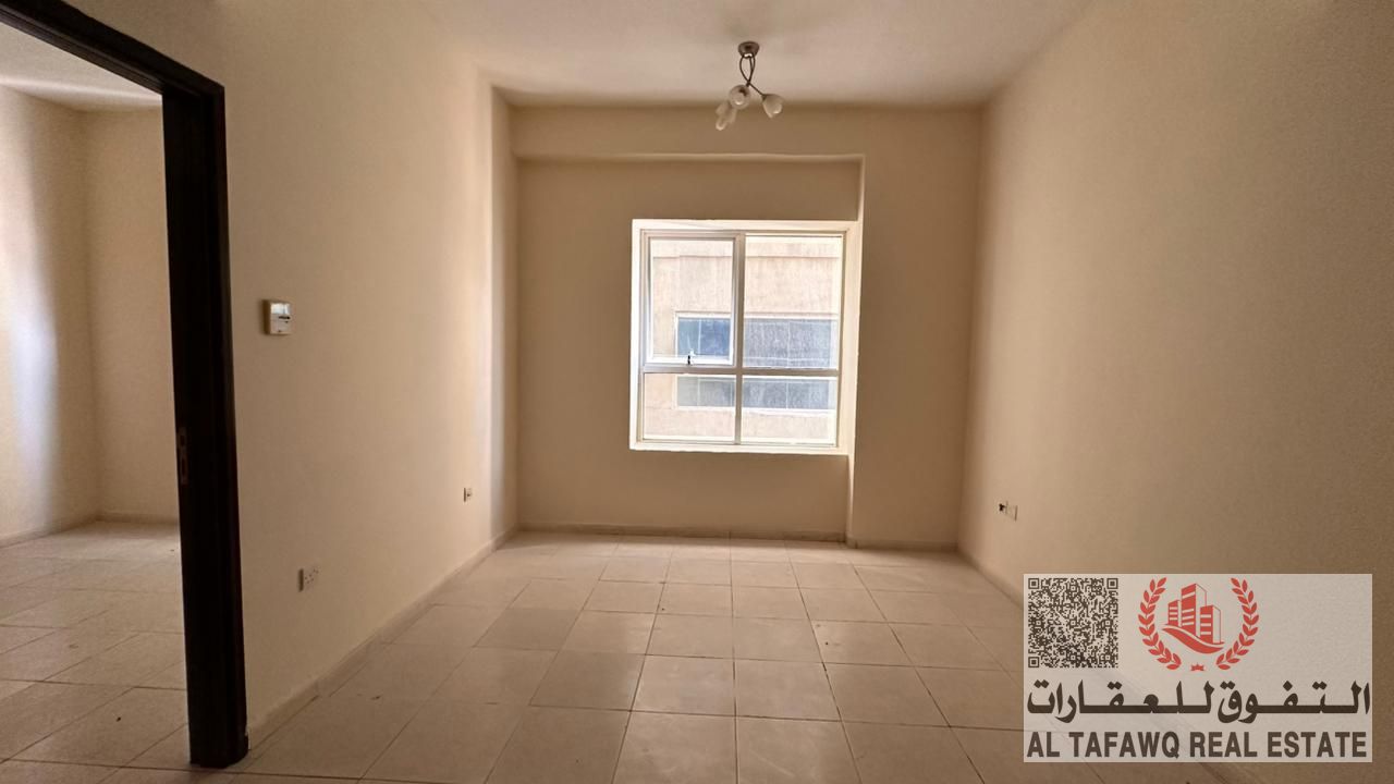For rent: 1-bedroom apartment with a living room, open kitchen, and parking – Al-Hamidiya 1, Garden City