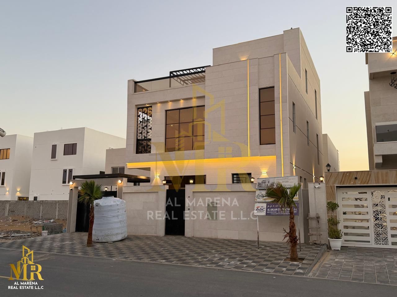 Villa for sale in a prime location in Al Zahia, near the mosque, combining practical design with comfortable spaces for an ideal family living experie