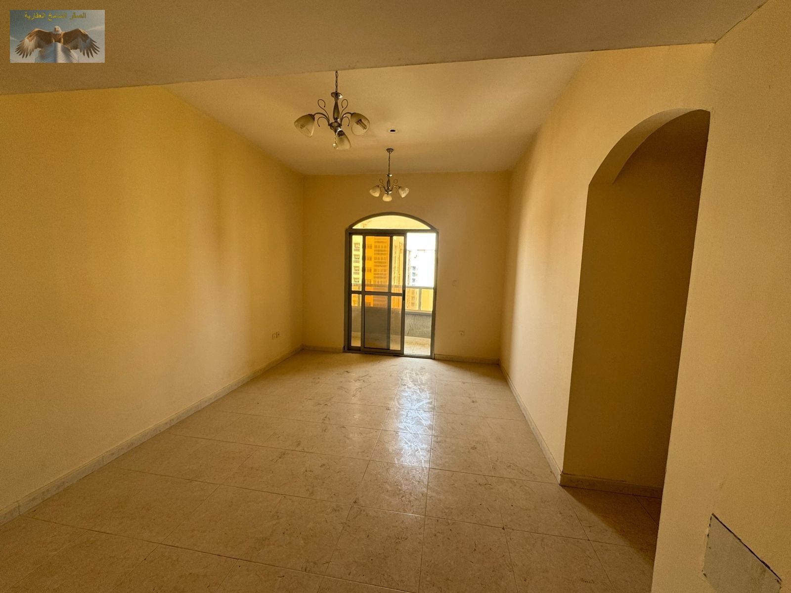 Two bedrooms and a hall with one month free and free parking, close to all services and public transport, with easy access to Dubai and Sharjah.