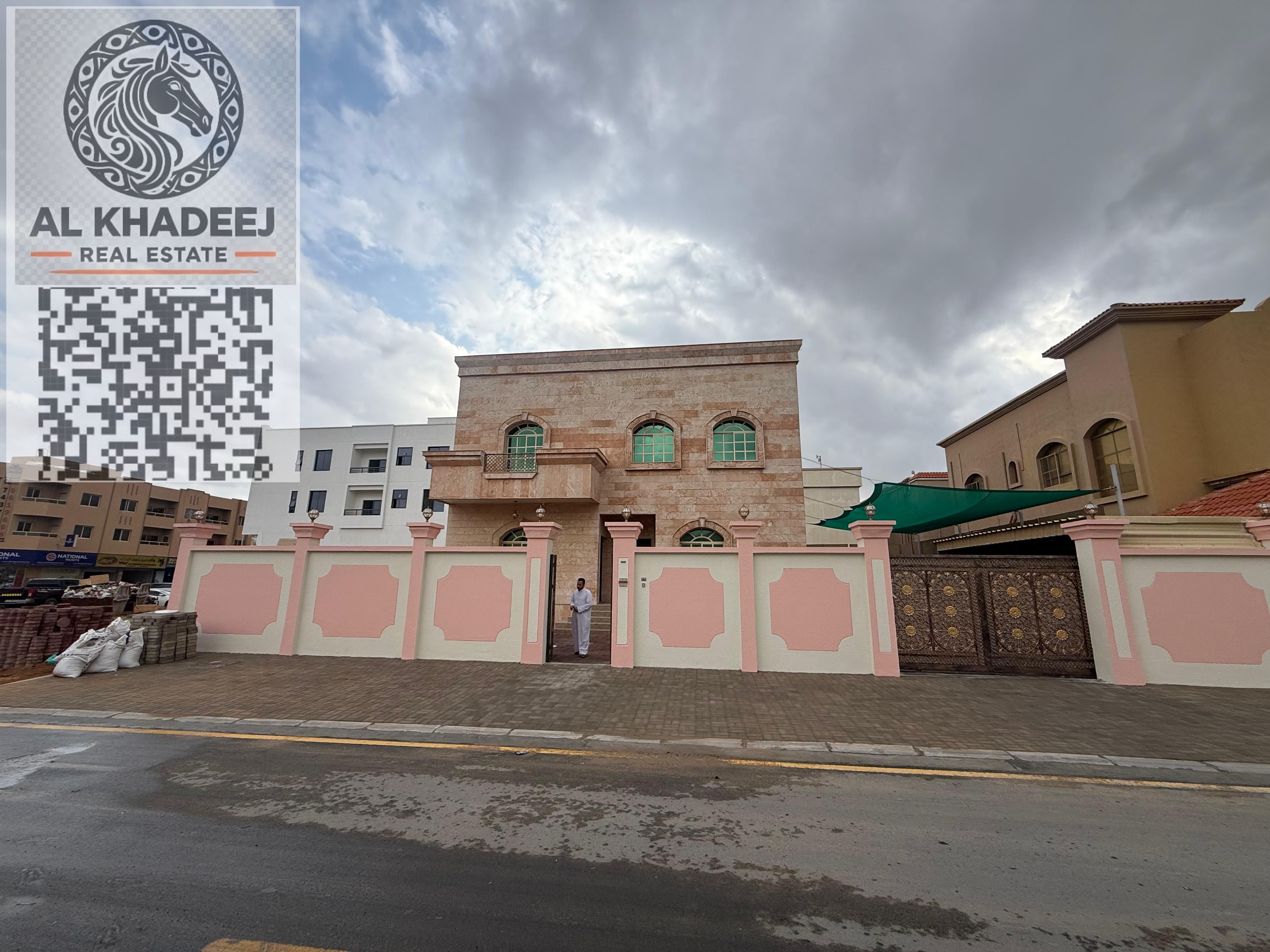 Villa for Annual Rent – Al Muwaihat 3 | Ajman A prime opportunity for family living in a prestigious and tranquil location close to all amenities.