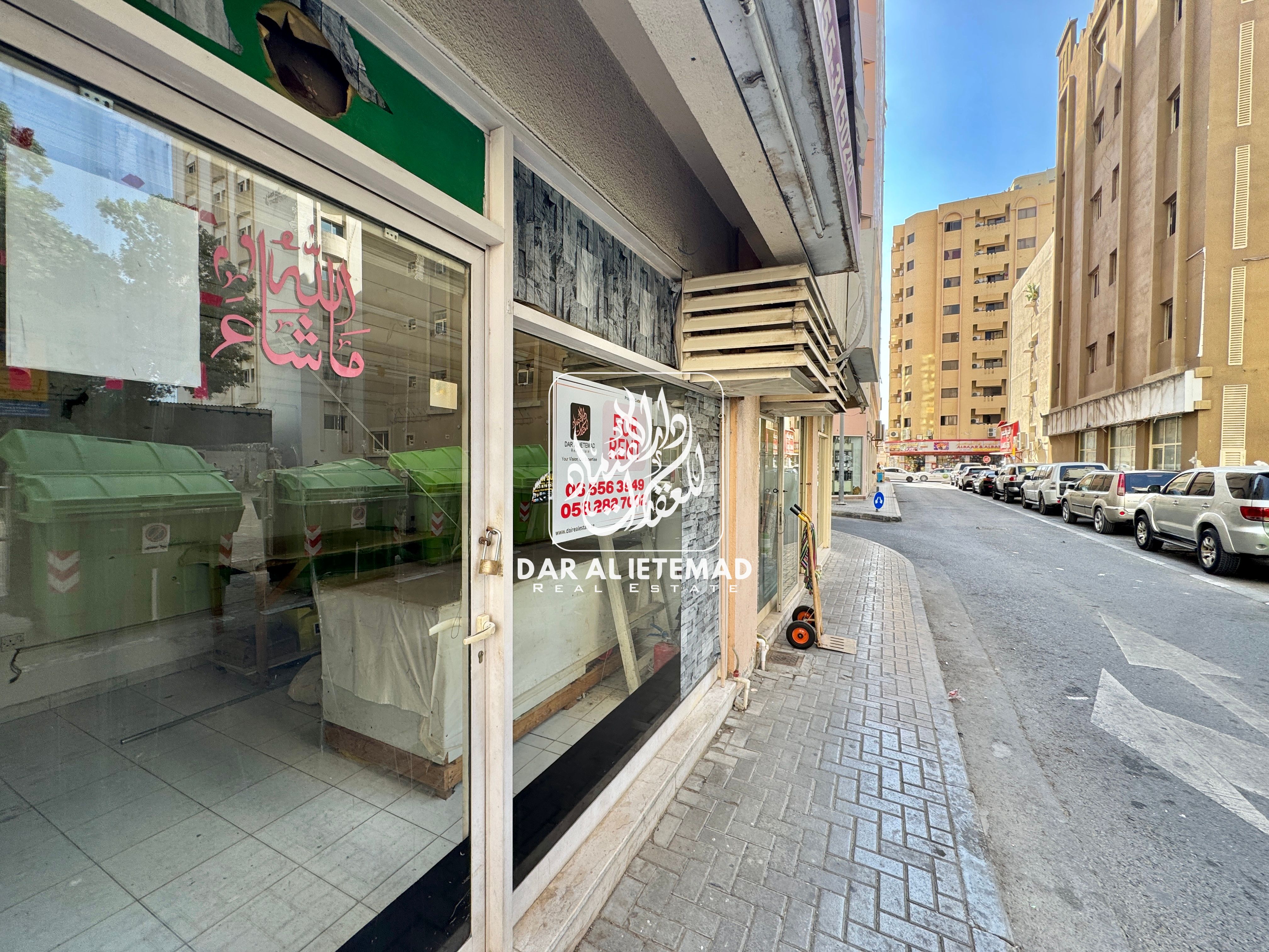 SHOP FOR RENT WITH MEZZANINE NEAR CORNICHE