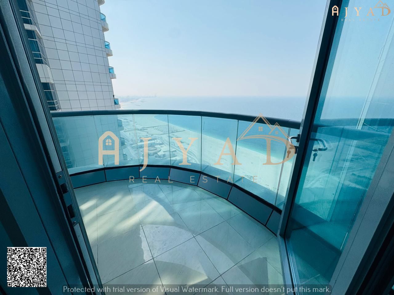 Apartment for Sale in Ajman Corniche Residence 'ACR' | 2 Master Rooms | Full Sea View
