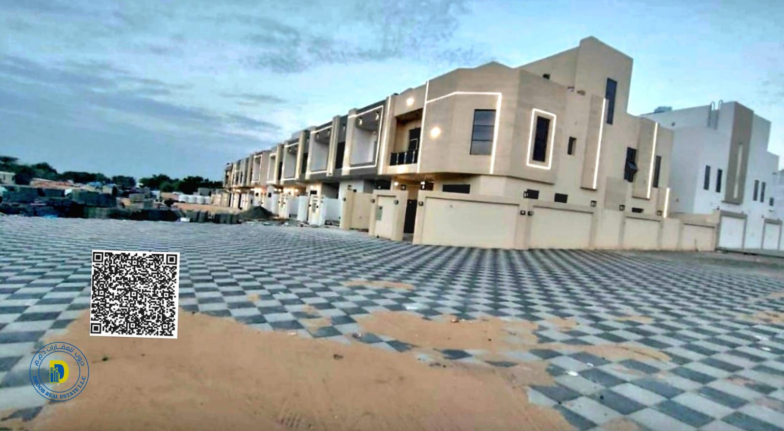 For sale: Corner villa with 4 bedrooms and a roof , including registration fees, in Al Helio 2, Ajman. , bank financing, freehold