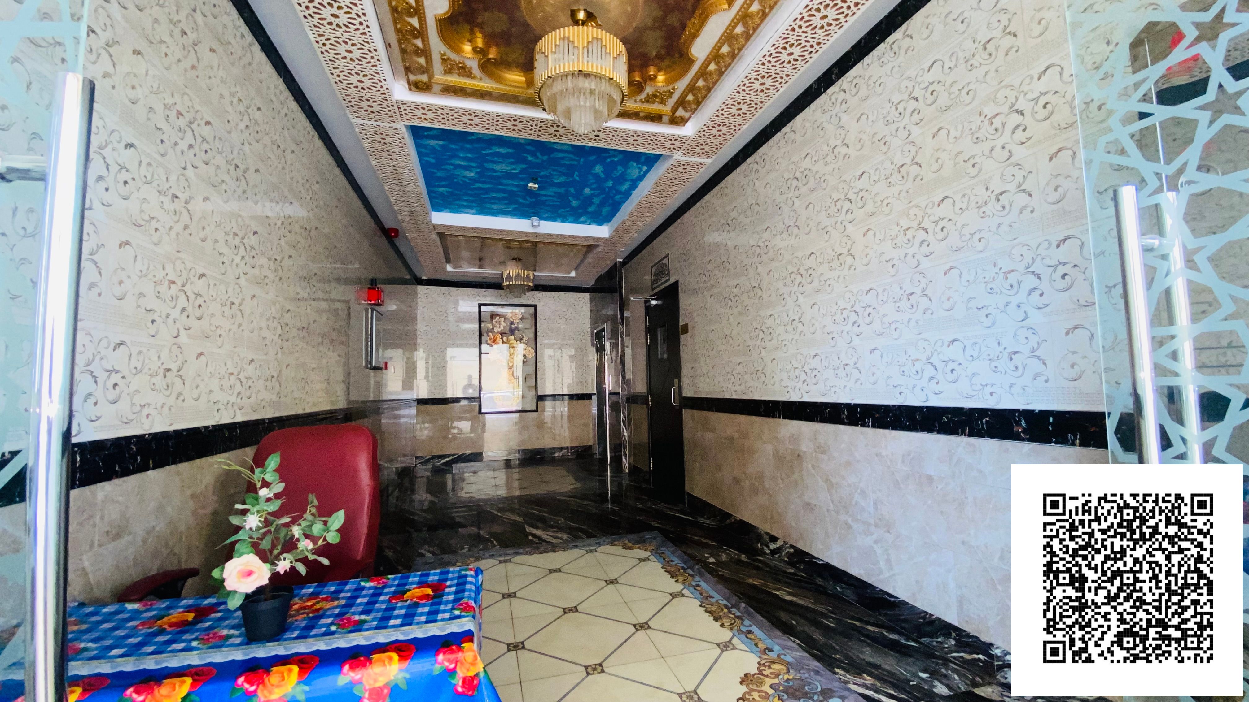 A two-room apartment and a hall for rent in Ajman, Al Jurf area