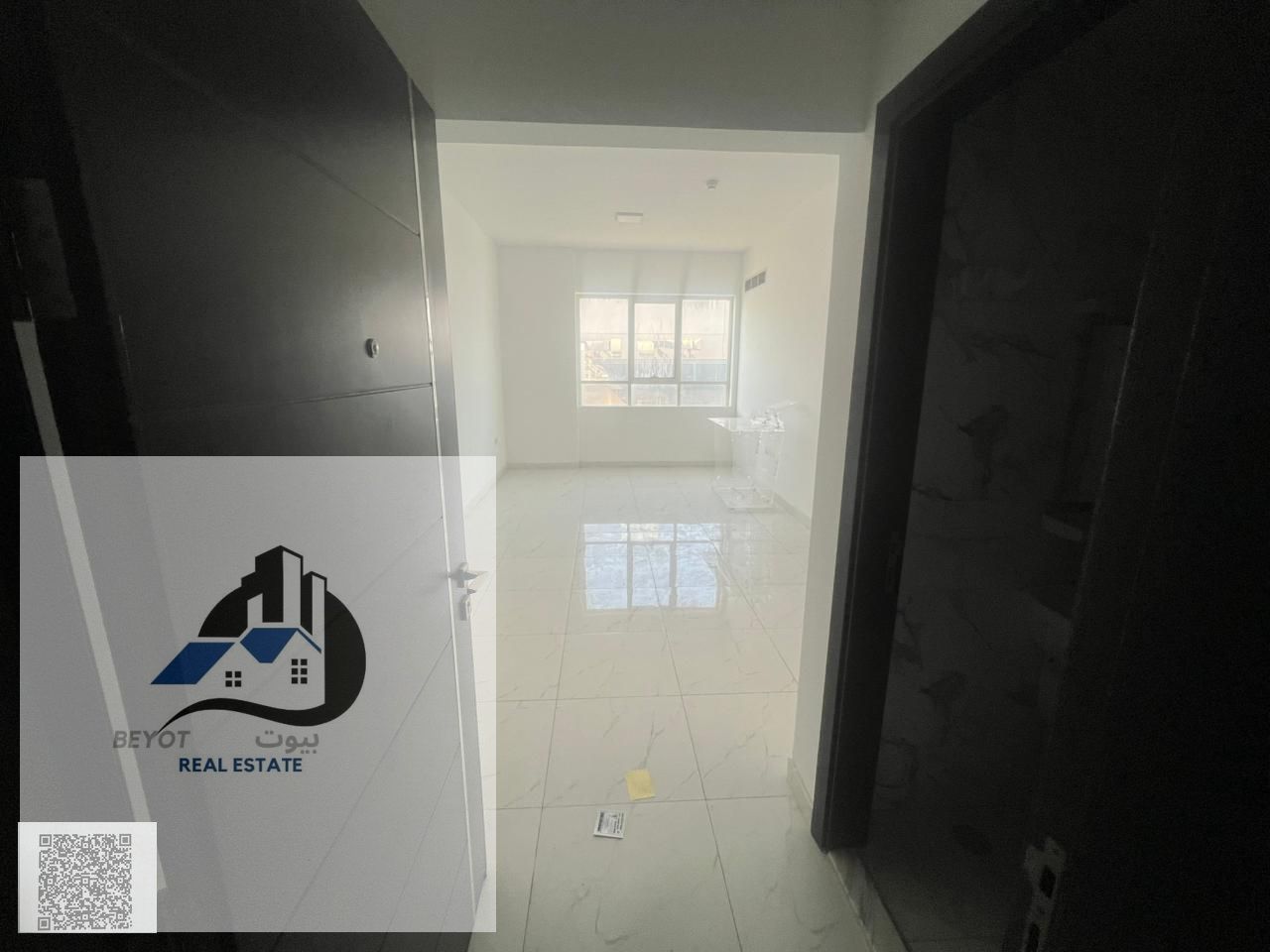 For rent in Ajman, one bedroom and living room, Al Hamidiya 1.