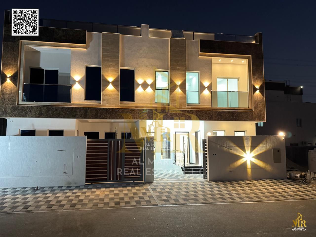 Family Townhouse for Sale in Al Yasmin District | Two Floors + Roof