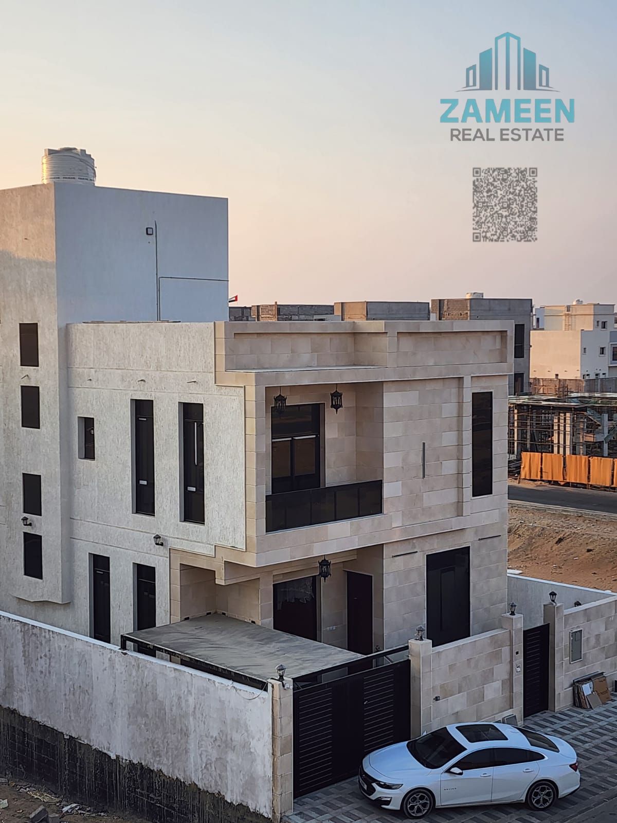 House for rent in Al Yasmin, consisting of 5 rooms, price 100,000
