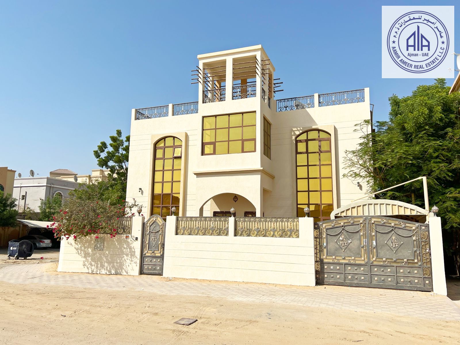 Title: Ready-to-Move Villa in Ajman Al Rawdha 1 – 5 Master Bedrooms