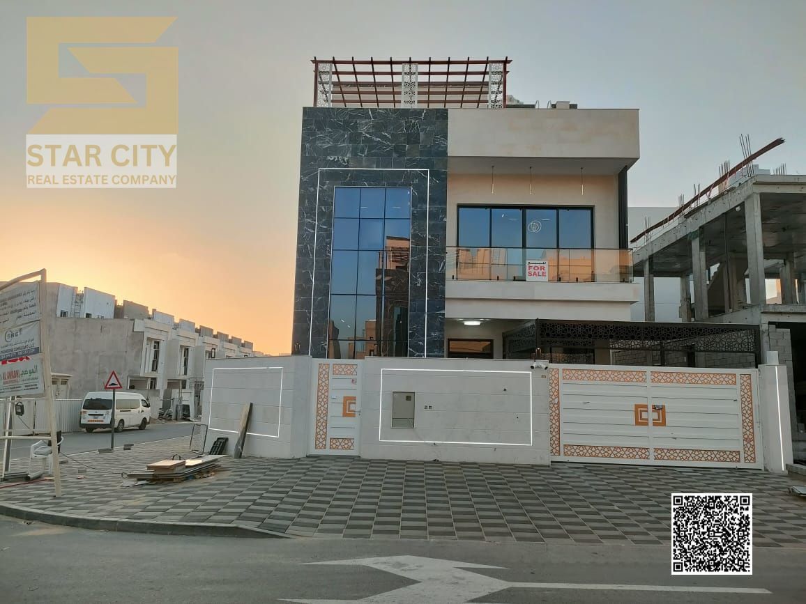 Luxury Corner Villa for Sale in Al Helio 2 – Ajman