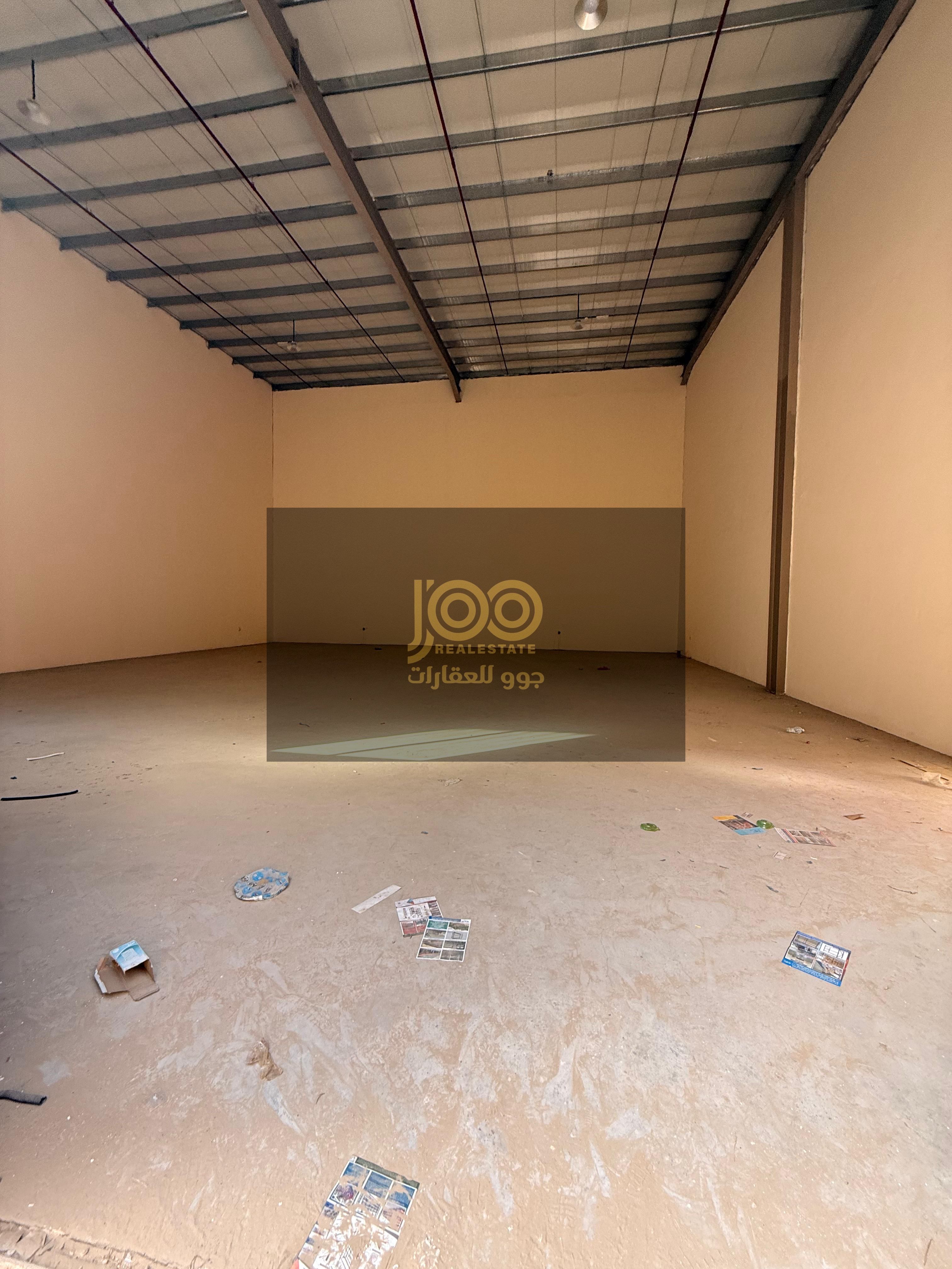 A prime warehouse is available for rent in the Umm Al Thu'ub area of Umm Al Quwain, ideal for storing various types of goods.