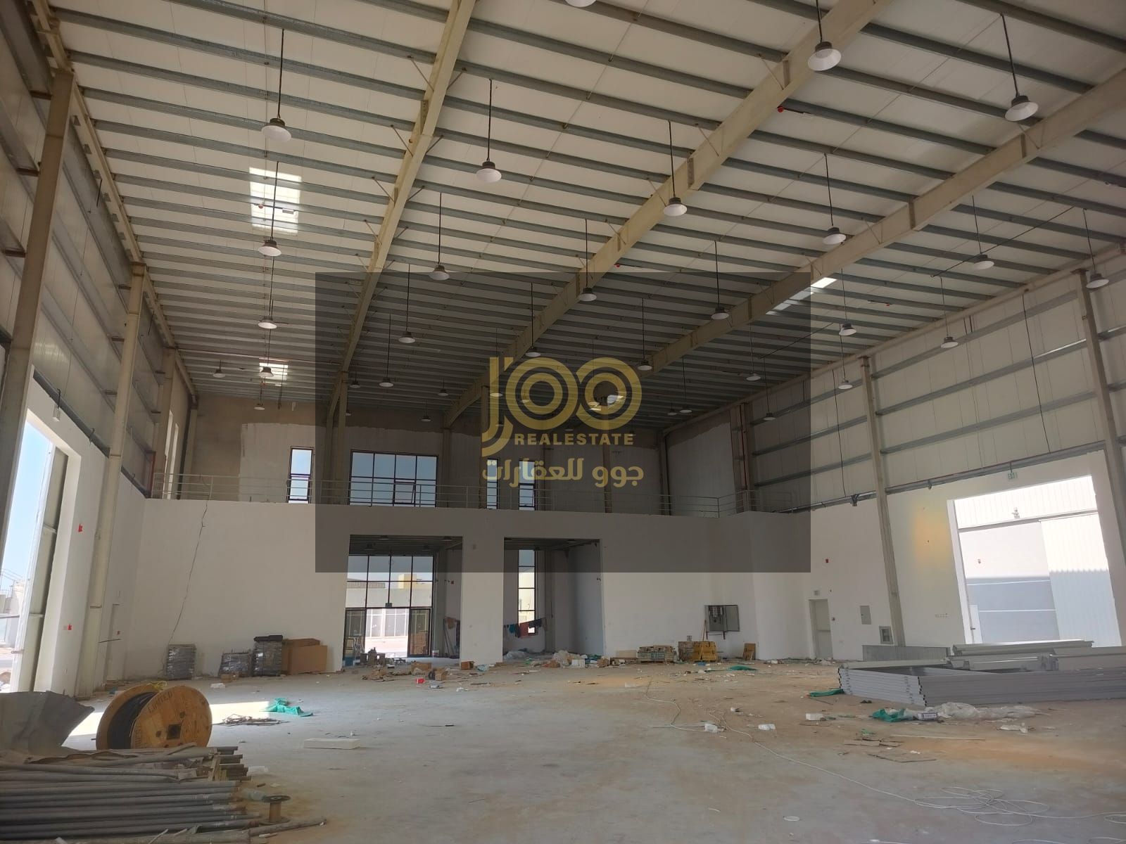 Warehouse for Rent in a prime industrial area in Umm Al Quwain, offering a large space and excellent specifications suitable for all industrial and co