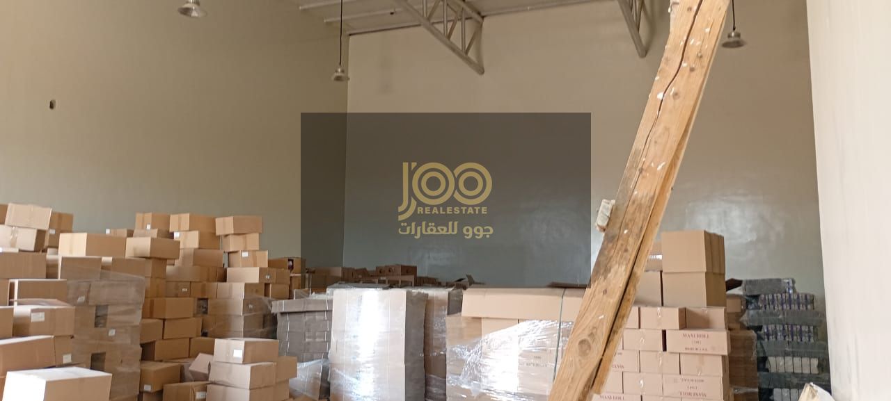 A distinctive warehouse is available for rent in Umm Al Quwain, located in the industrial area, suitable for various storage purposes, whether for goo