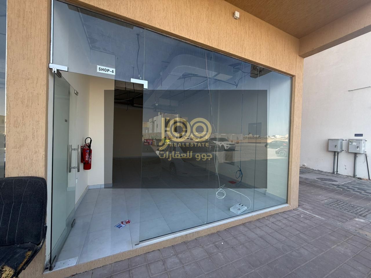 Commercial shop for rent in Al Haboub area, Umm Al Quwain. First occupancy, serviced with bathroom.
